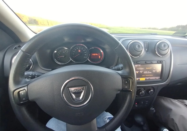 Dacia Logan cena 19900 przebieg: 143250, rok produkcji 2014 z Radzymin małe 137